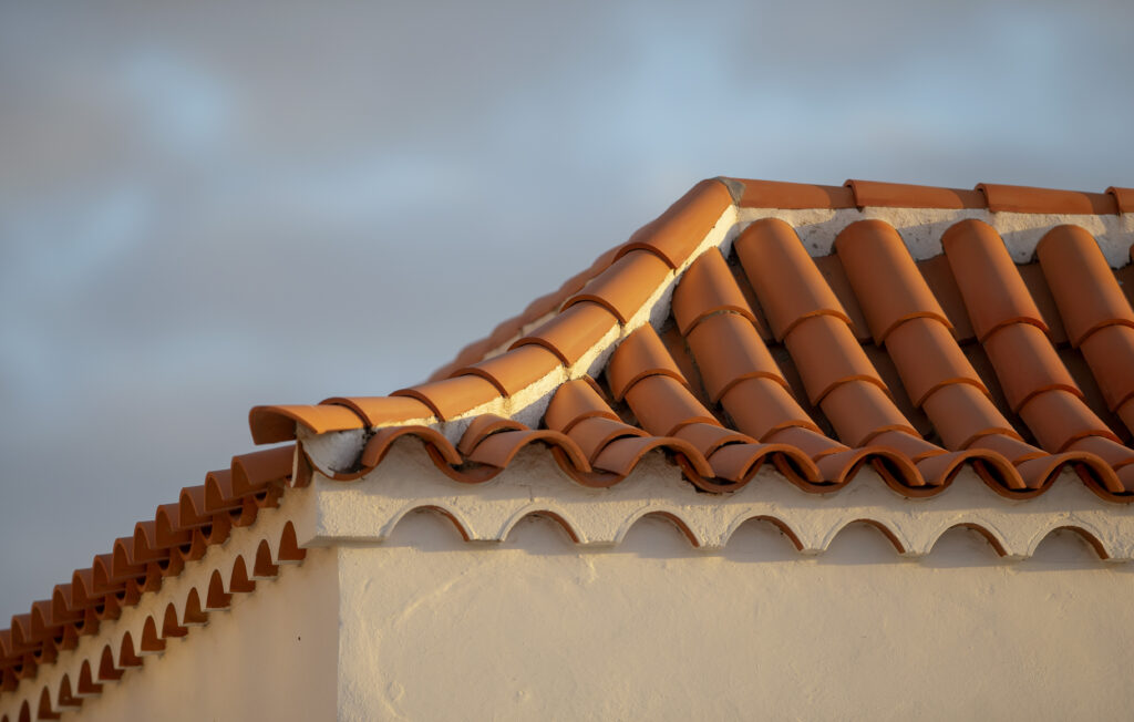 Fire-resistant roofing material designed to help protect homes from heat exposure and potential fire hazards