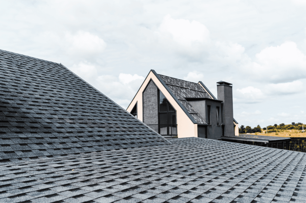 Clean and well-installed shingle roof completed after professional roof repair.