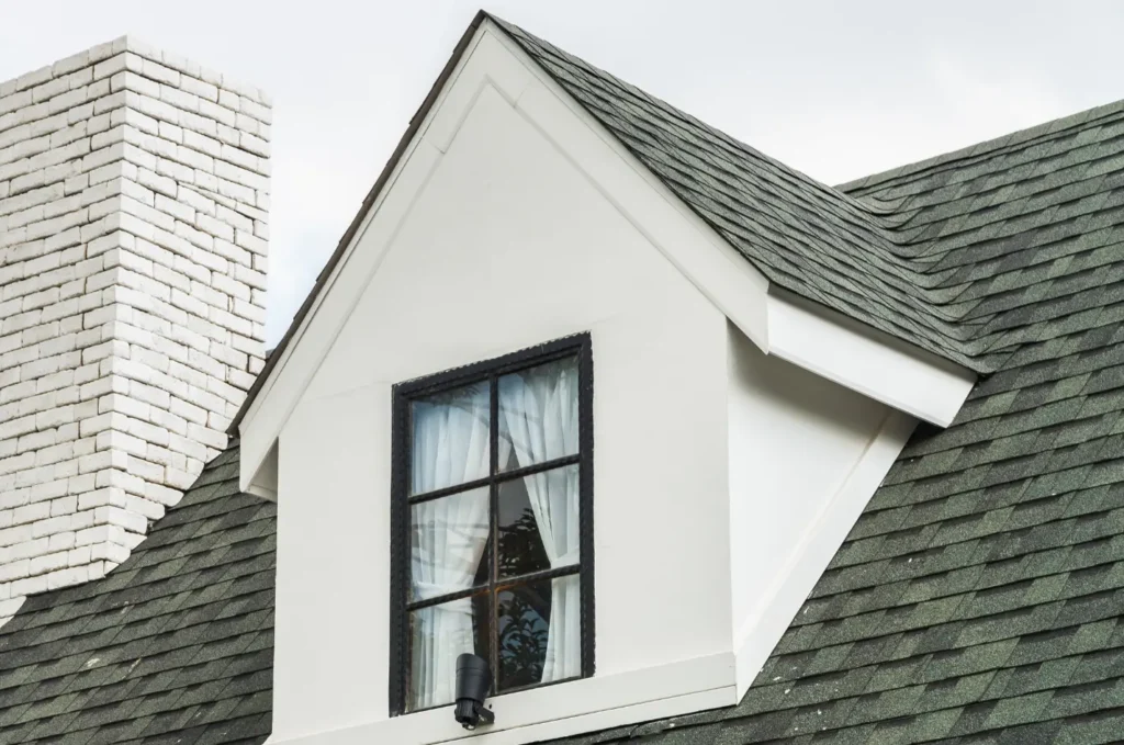 Roof rejuvenation treatment on aging shingles with signs of granule loss and fading