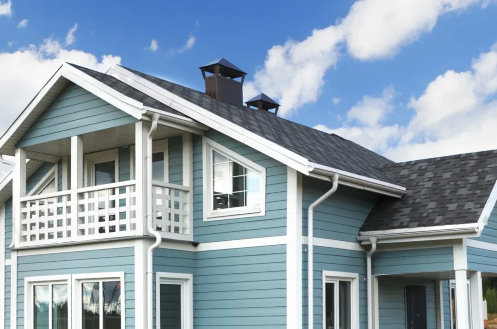Roof flashing placed along a roof valley to help direct rainwater away from the shingles